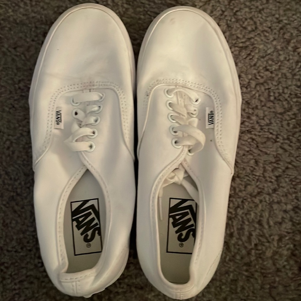 White vans size womens 8